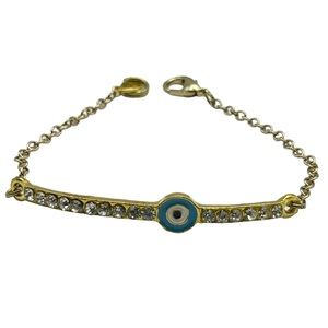 gold Evil Eye Bracelet